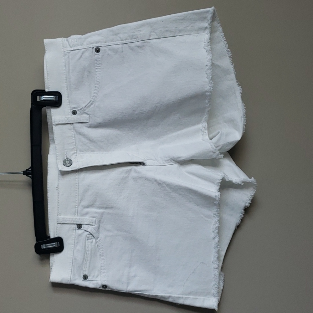 Gap White Cut Off Jean Shorts